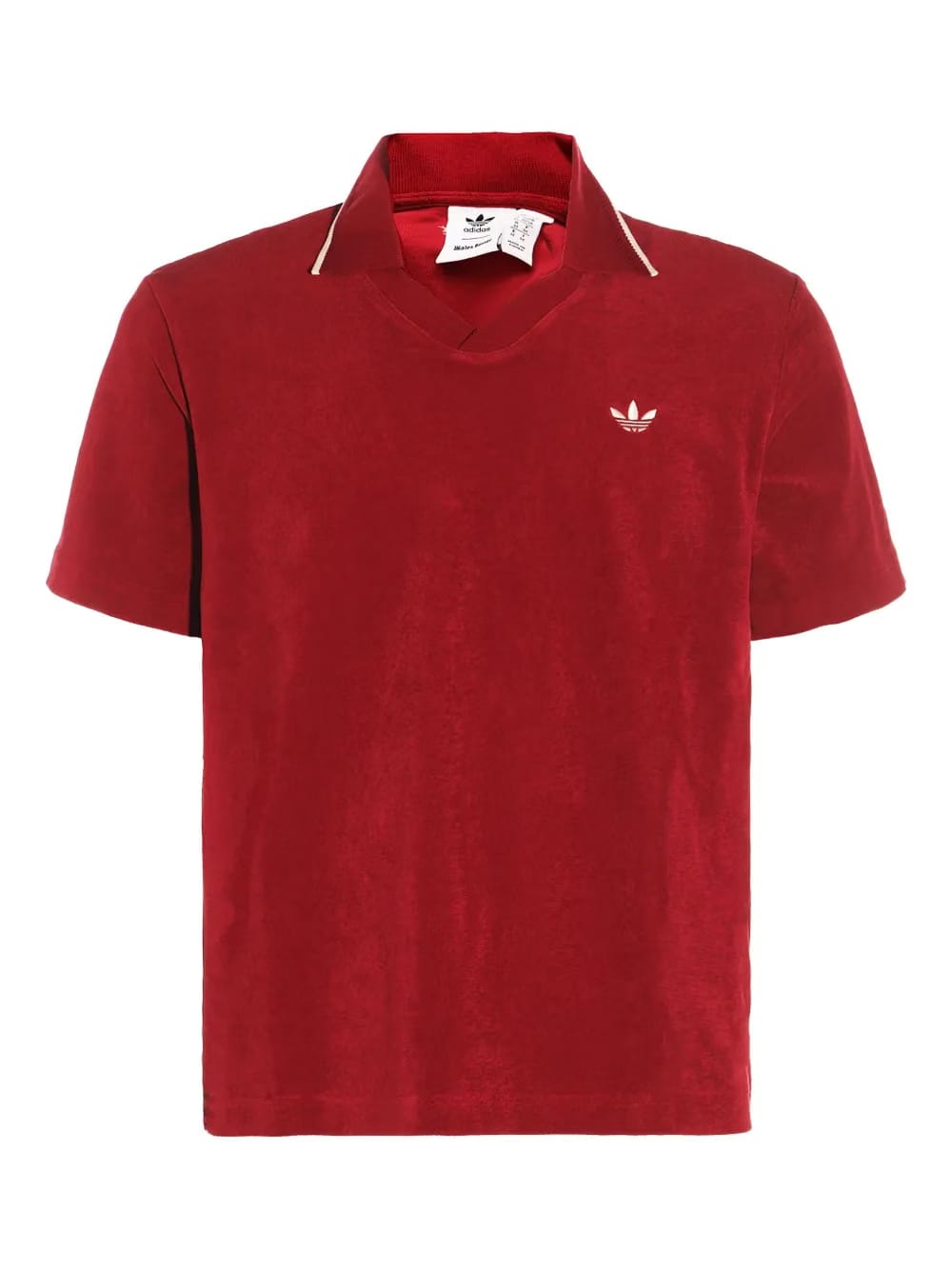 x WALES BONNER cotton-blend polo shirt