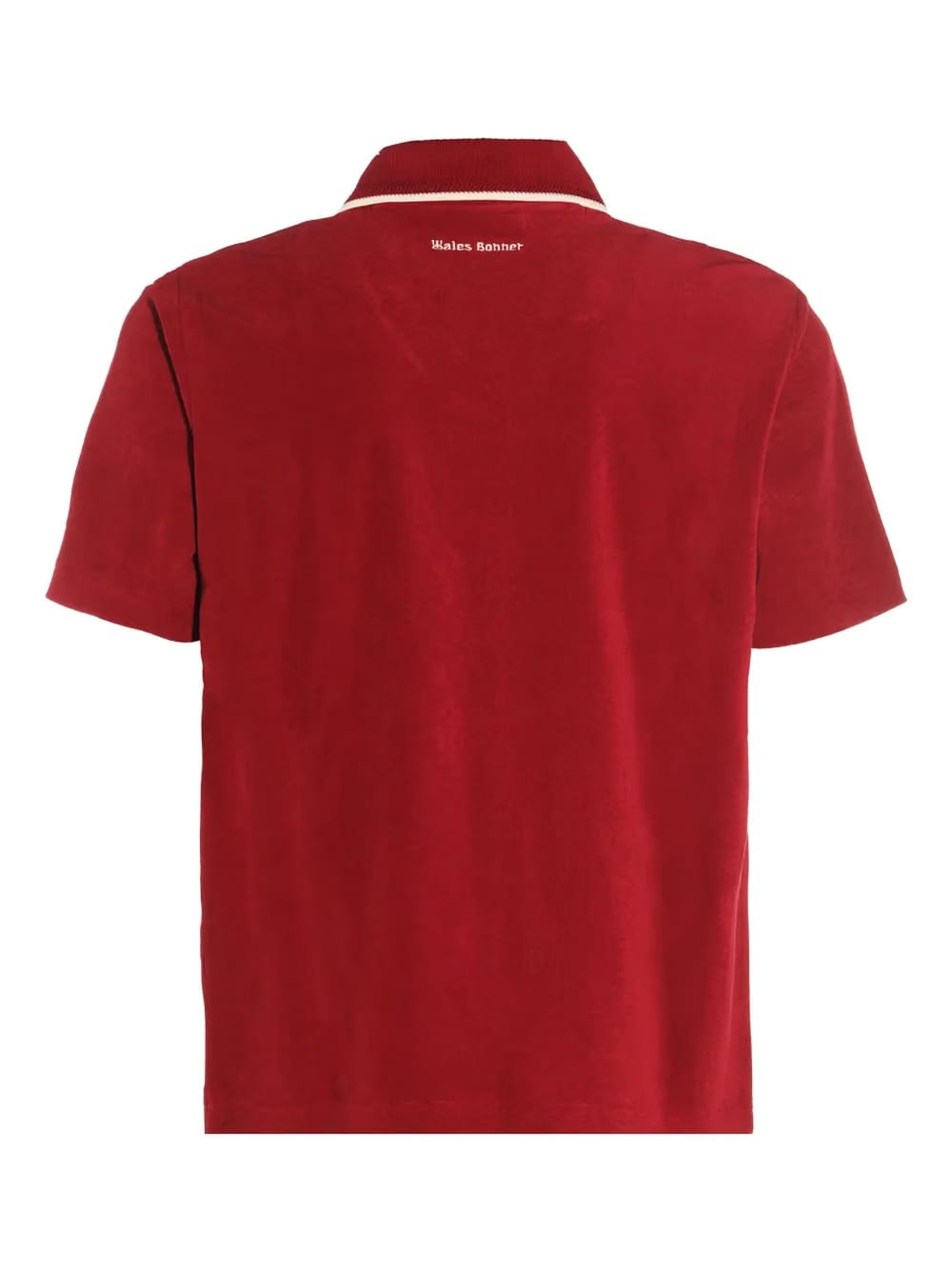 x WALES BONNER cotton-blend polo shirt