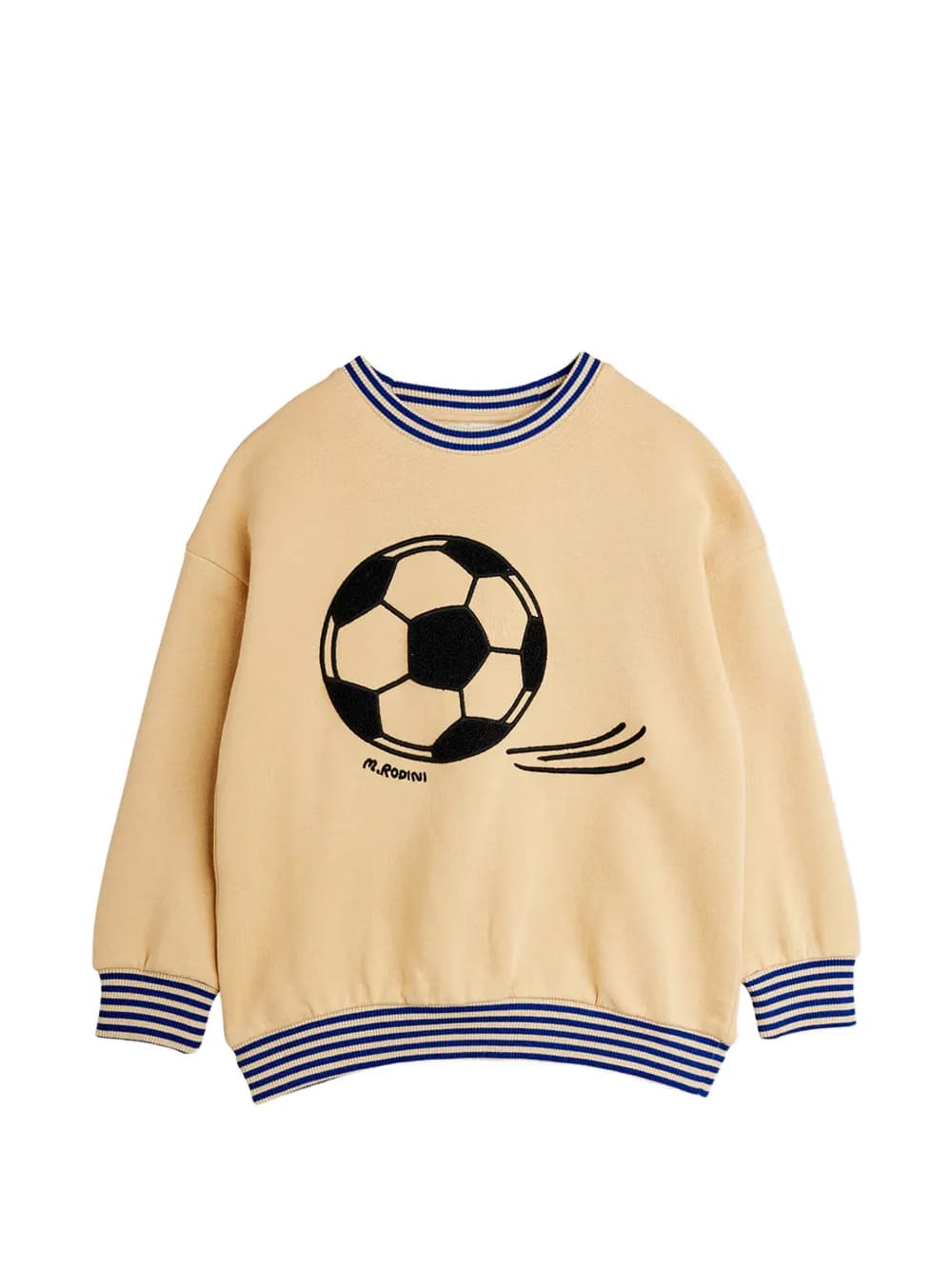 football-print sweatshirt