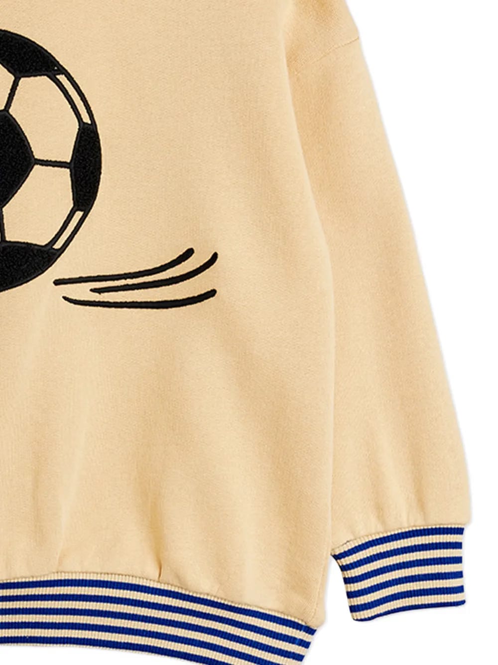 football-print sweatshirt