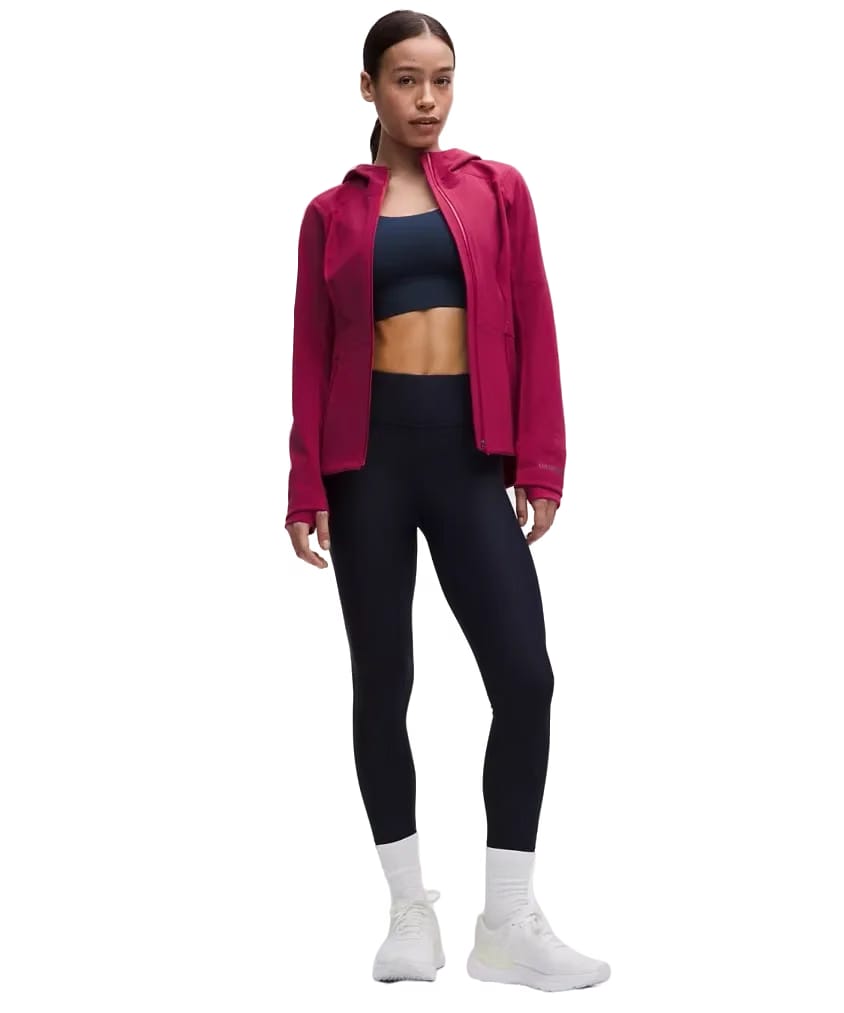 Lululemon Cross Chill Performance Jacket Magenta Smoke