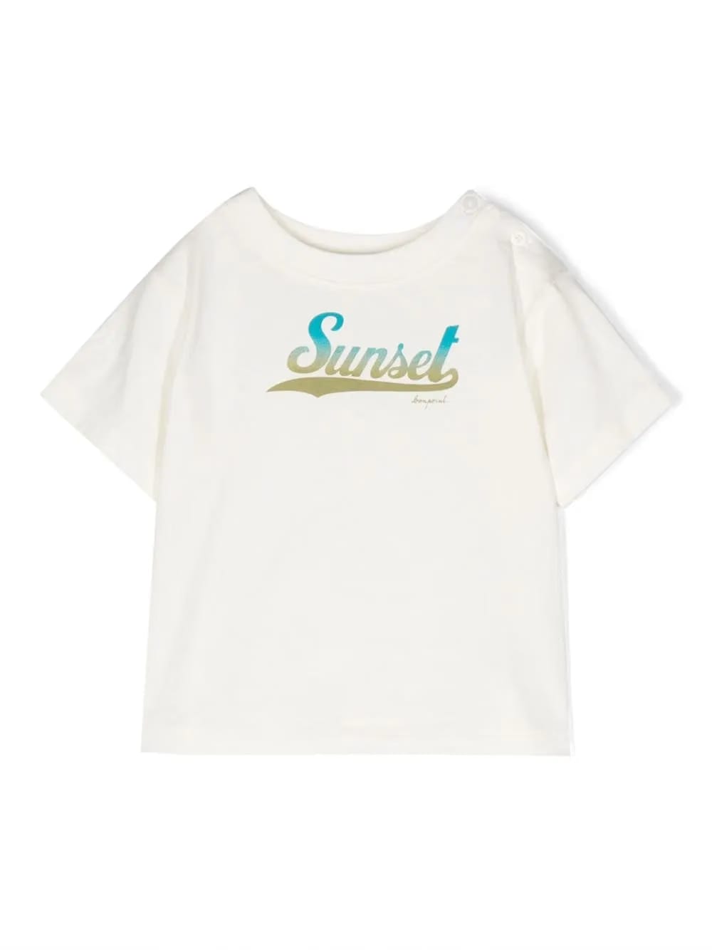 Sunset-print cotton T-Shirt