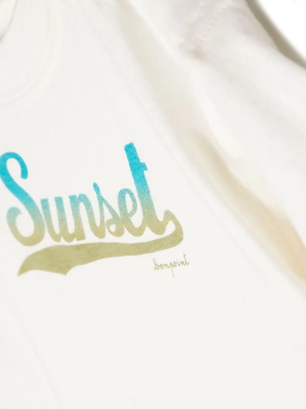 Sunset-print cotton T-Shirt