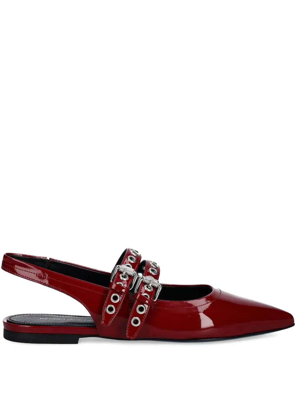 Greta flap pumps