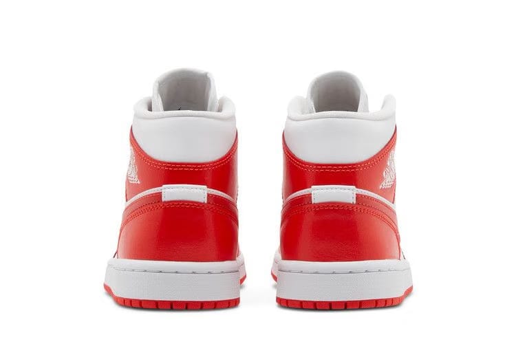 Wmns Air Jordan 1 Mid Habanero Red