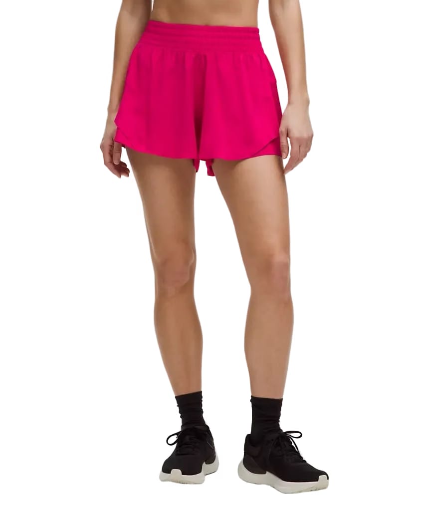 Lululemon Shake It Out High-Rise Running Shorts 2.5" Passionate