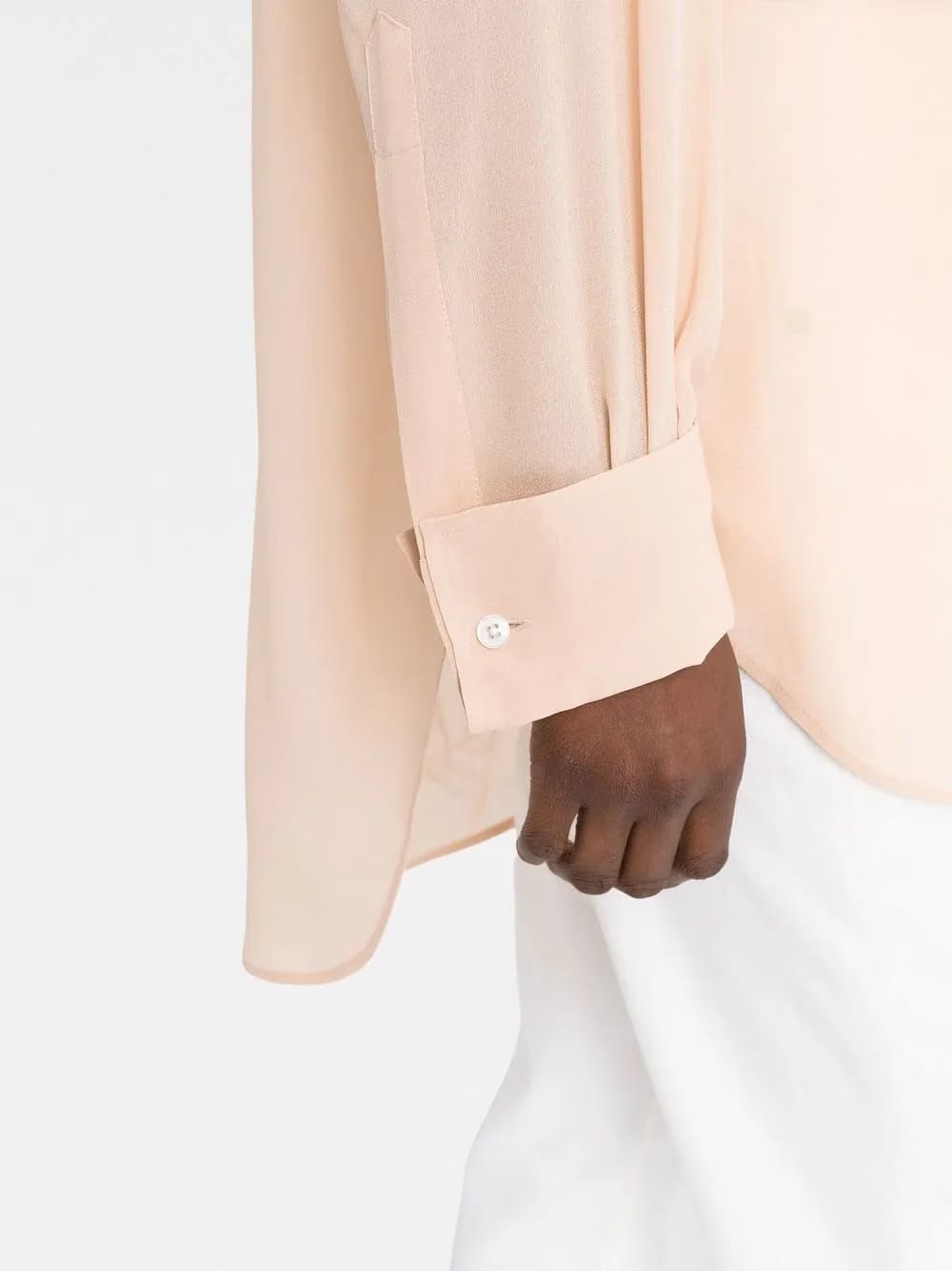 four-stitch silk shirt