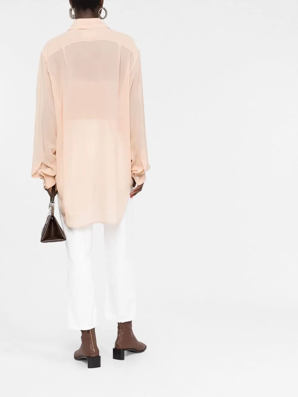 four-stitch silk shirt