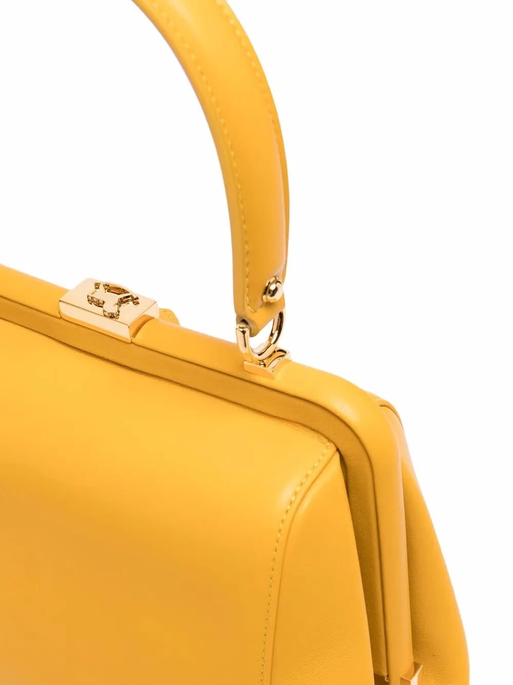 Class leather tote bag