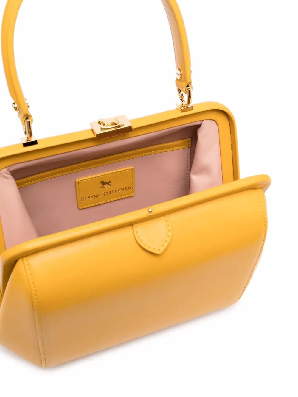 Class leather tote bag