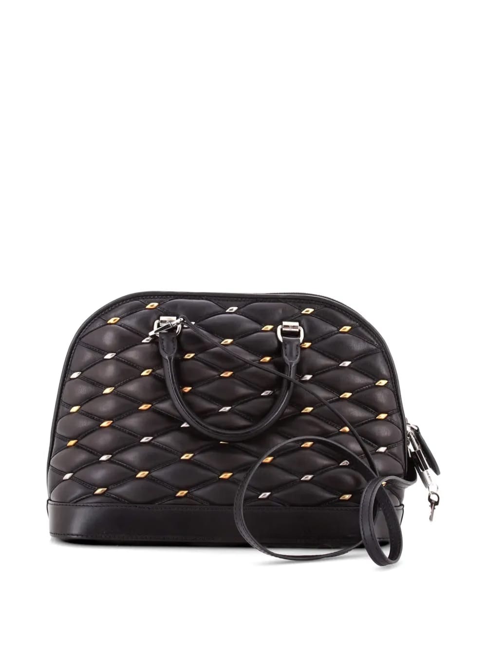 Alma Handbag Studded Malletage Leather PM tote bag