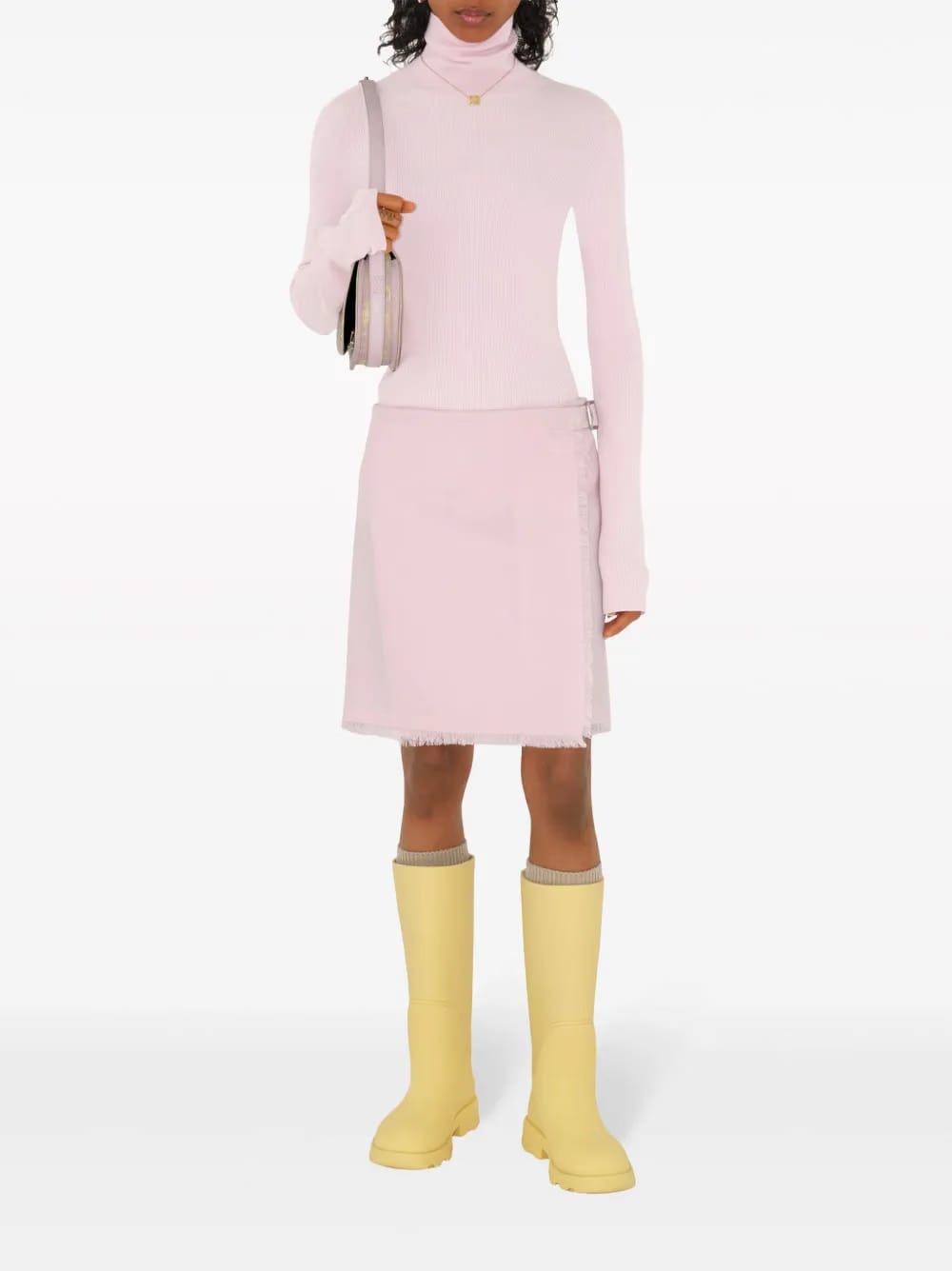 Equestrian Knight-patch wool-blend jumper