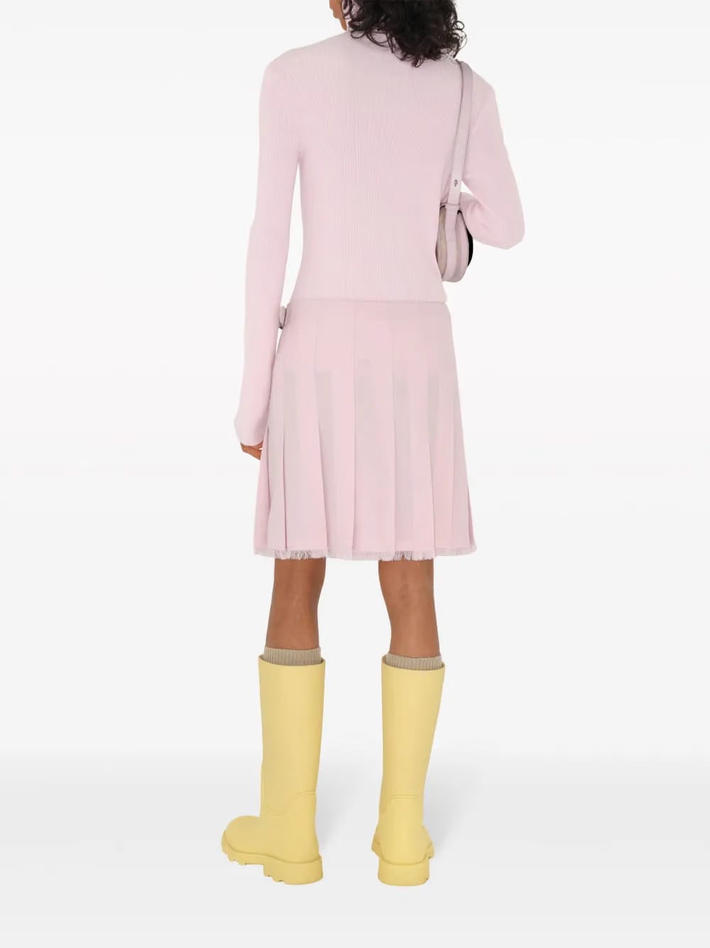 Equestrian Knight-patch wool-blend jumper