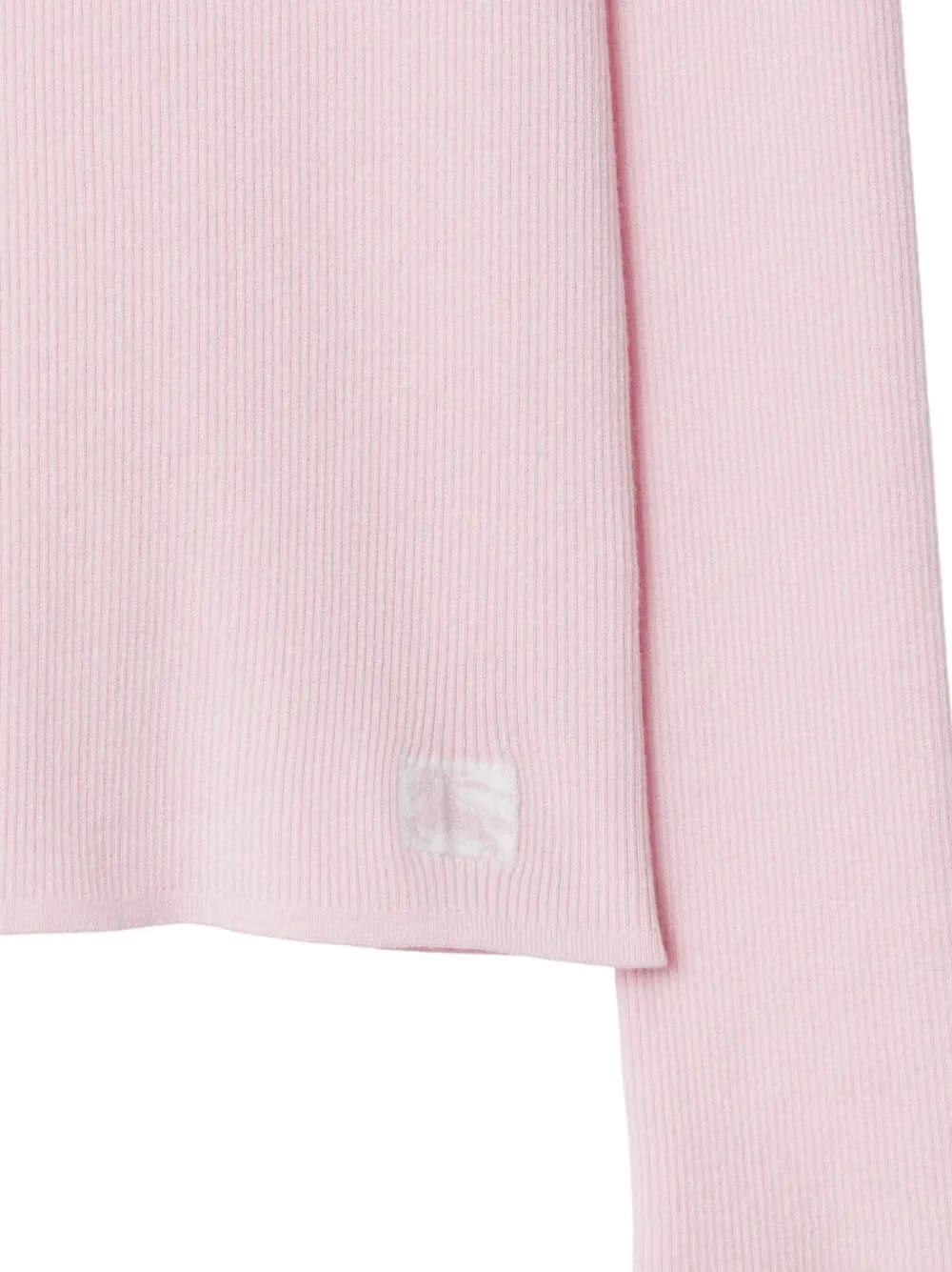 Equestrian Knight-patch wool-blend jumper
