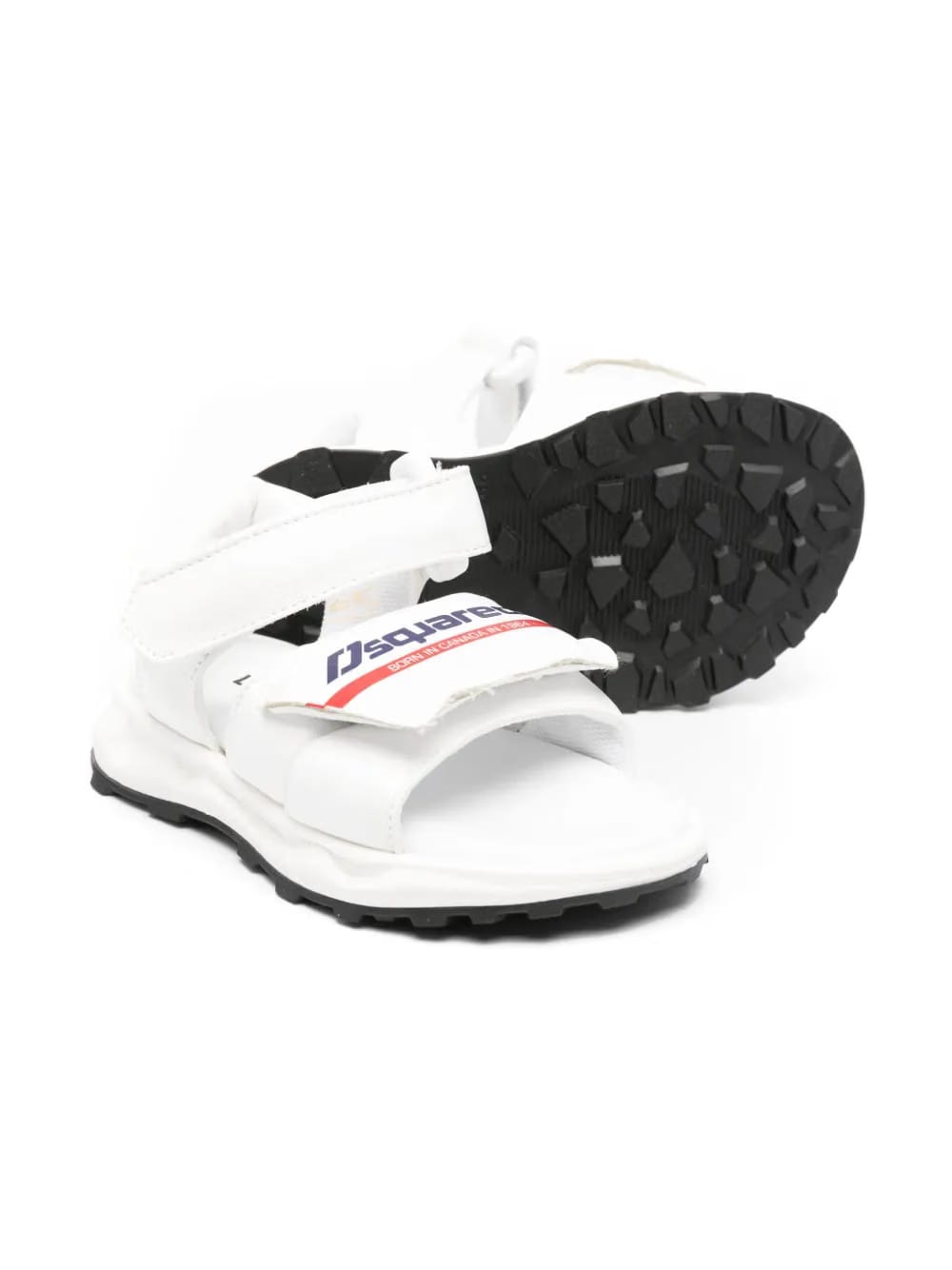 logo-print sandals