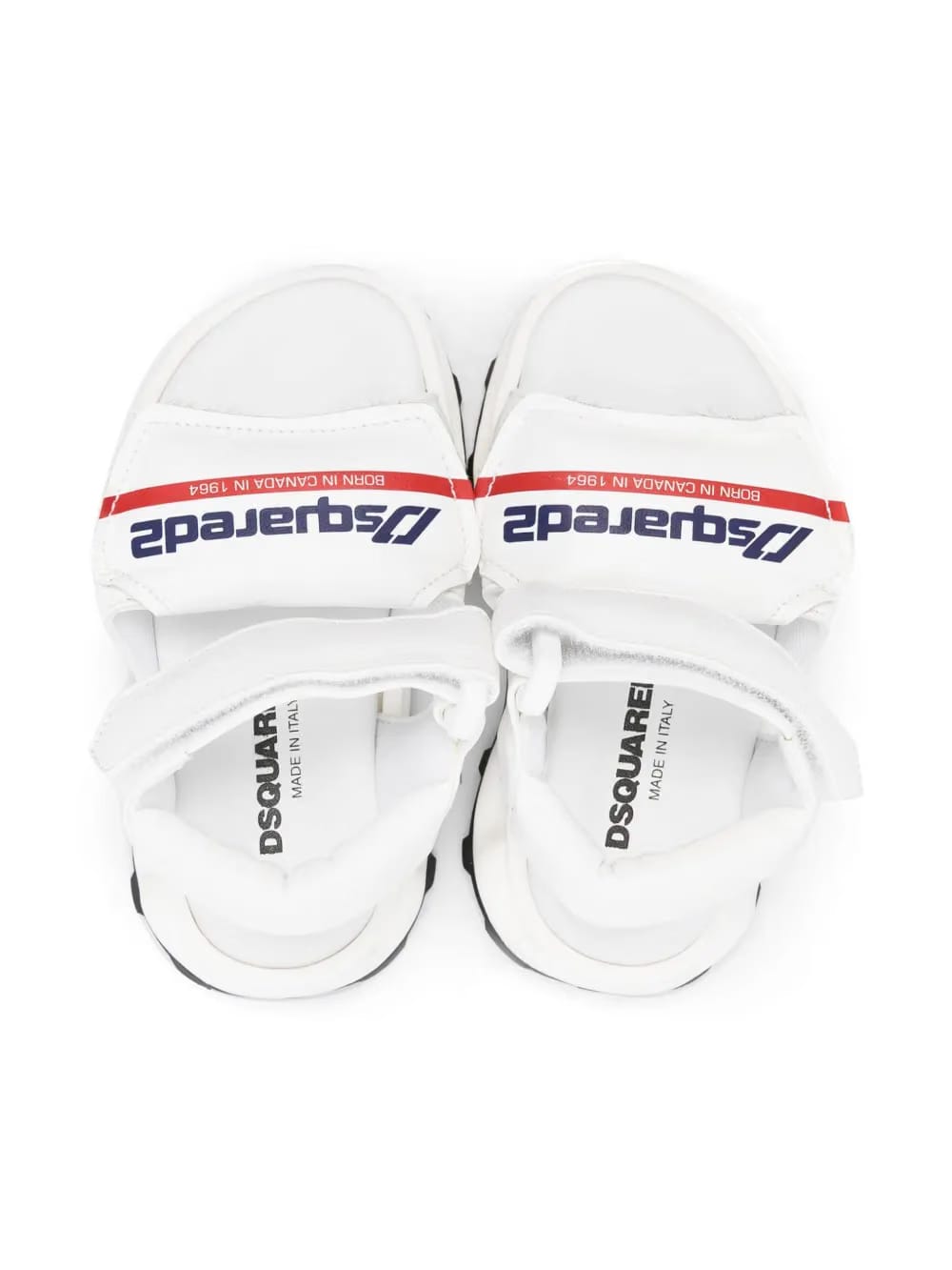 logo-print sandals