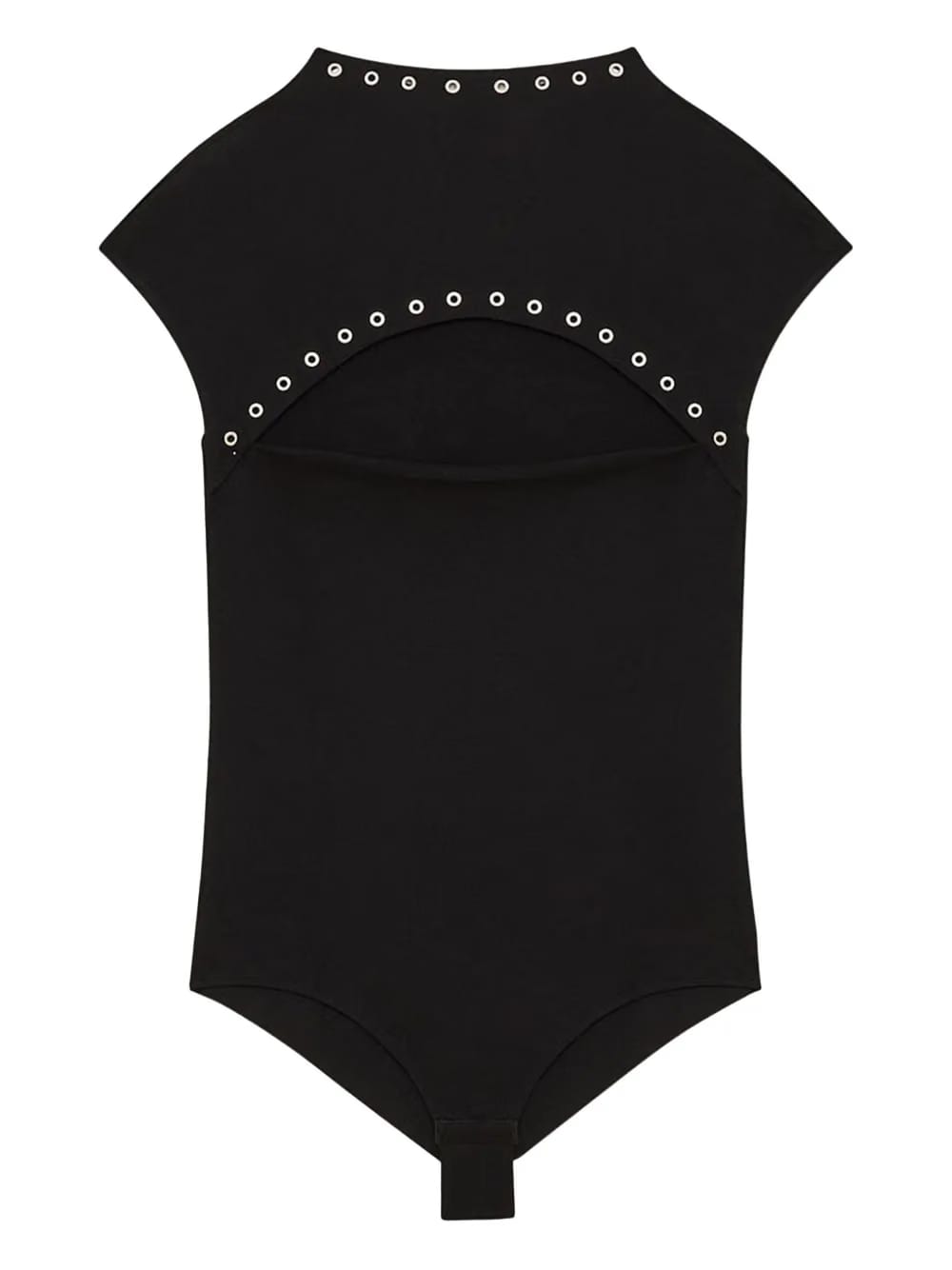 embellished-neck bodysuit
