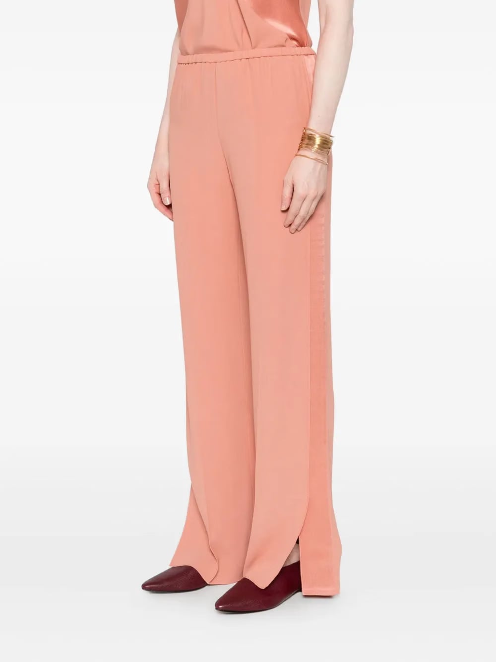 side-split trousers
