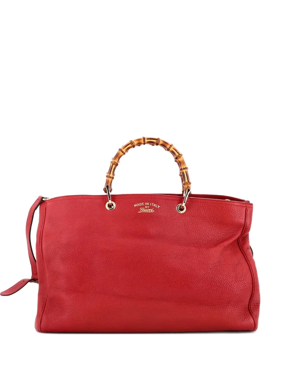 Bamboo Shopper Leather Large tote bag