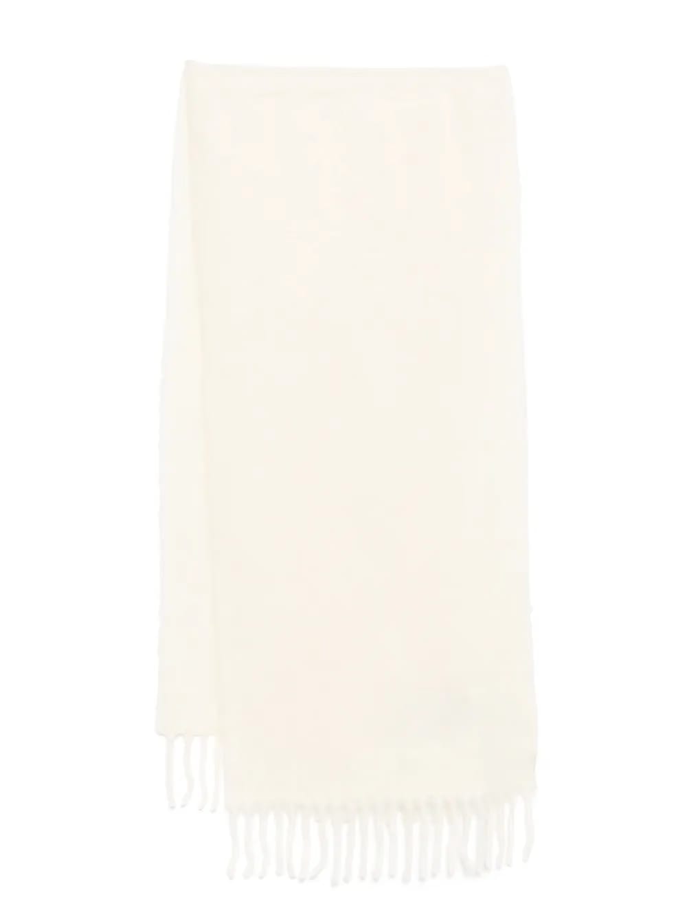 tassel-detail scarf
