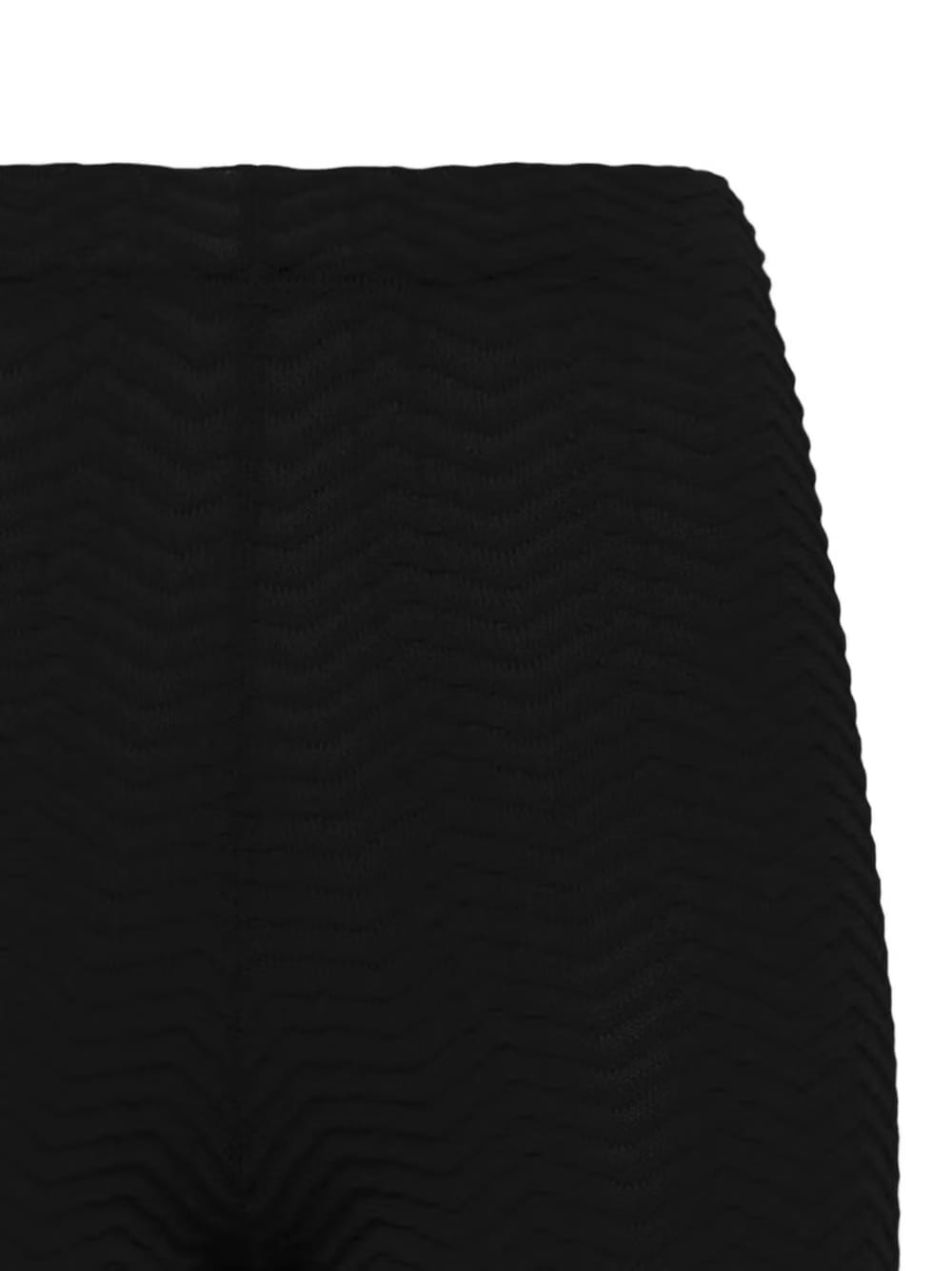 knitted flared trousers