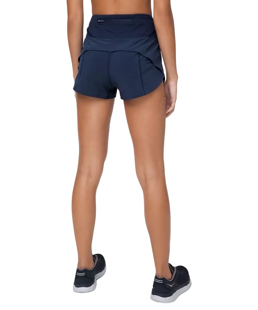 Lululemon Speed Up High-Rise Lined Shorts 2.5" True Navy