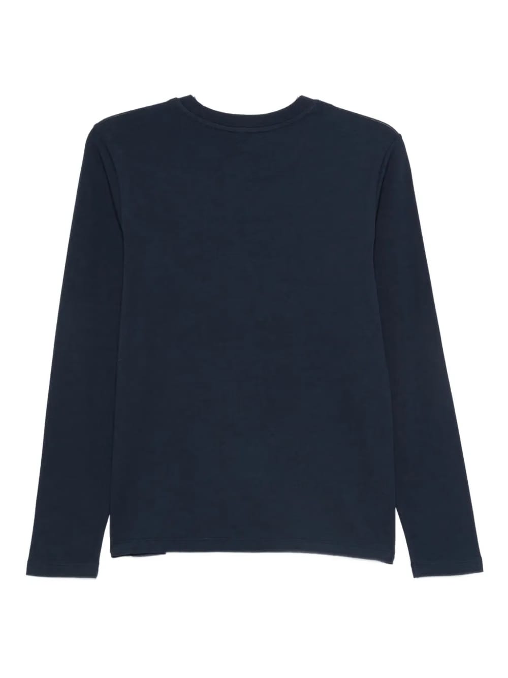 logo-embroidered long-sleeve top