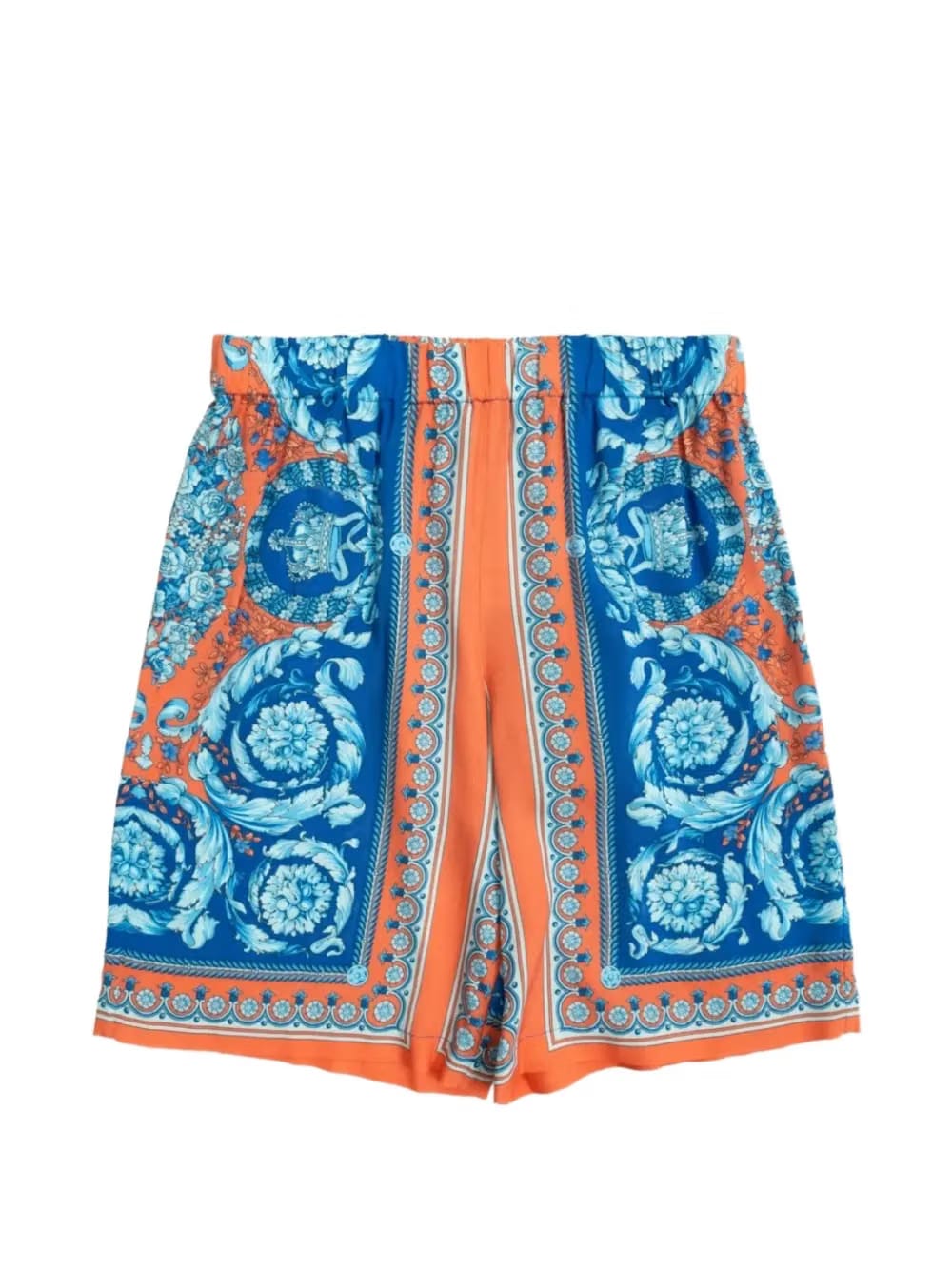 patterned casual shorts