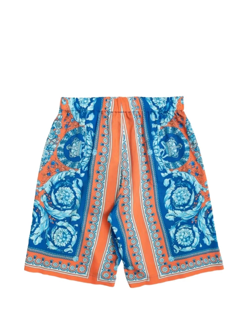 patterned casual shorts