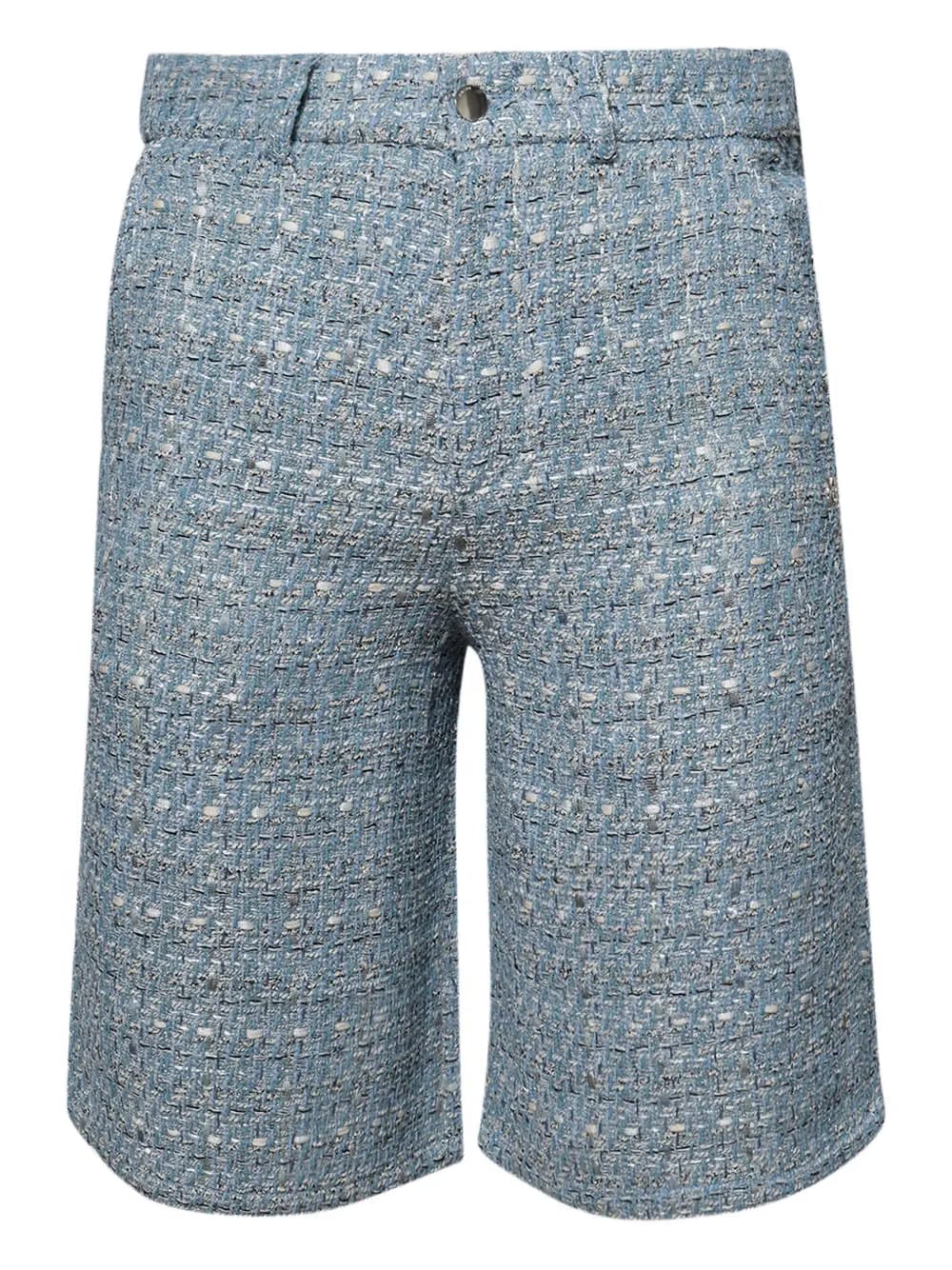 Boucle side-pockets shorts
