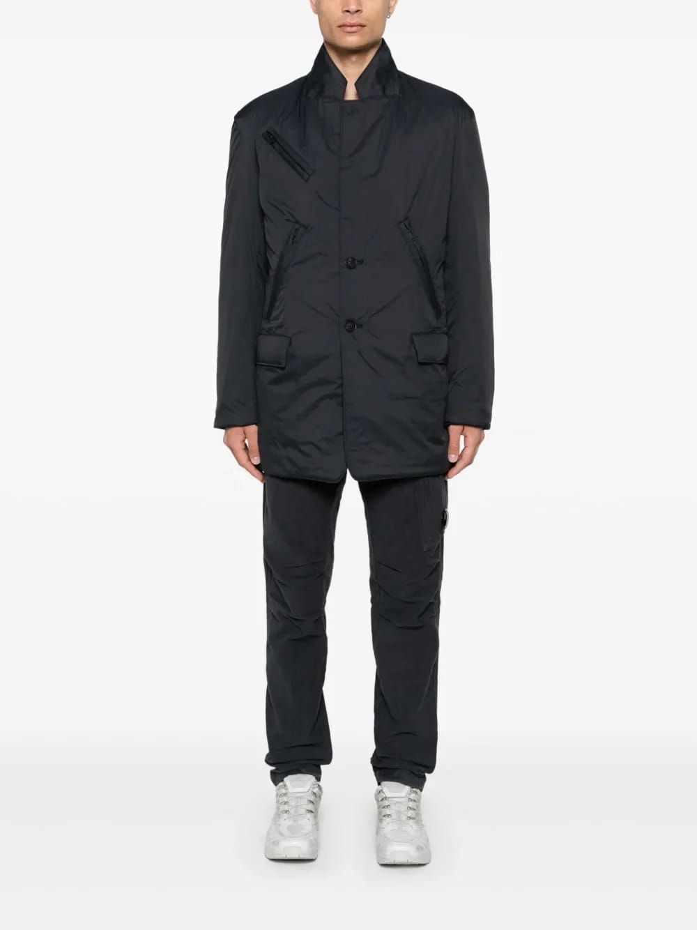multi-pocket padded jacket