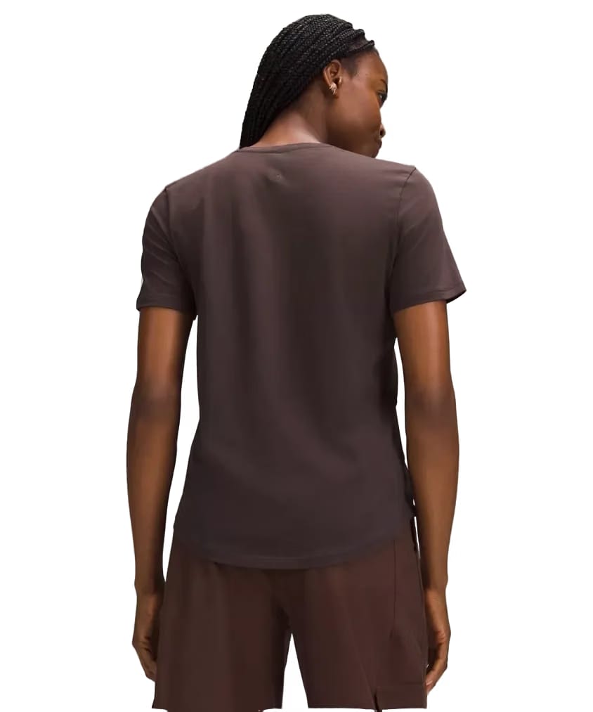Lululemon Love Curved-Hem Crewneck T-Shirt Espresso