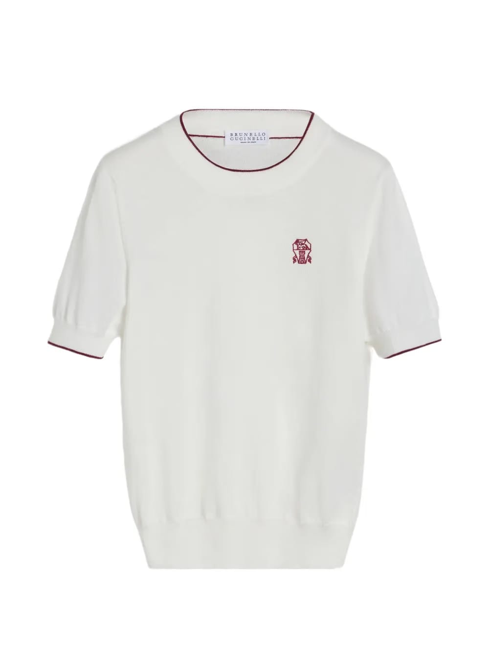 logo knitted T-Shirt