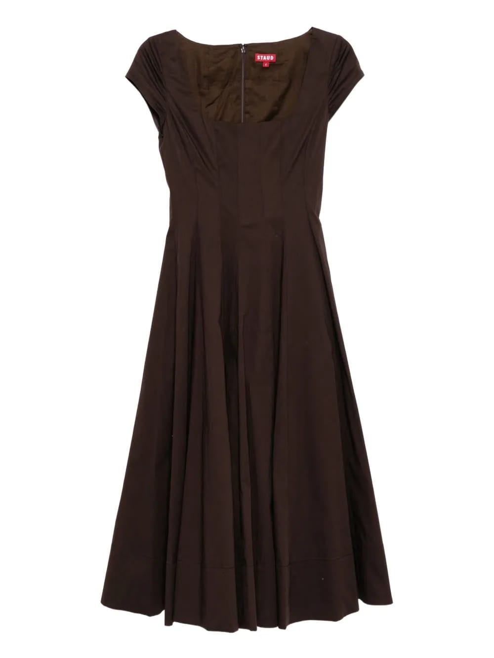 short-sleeved wells dress