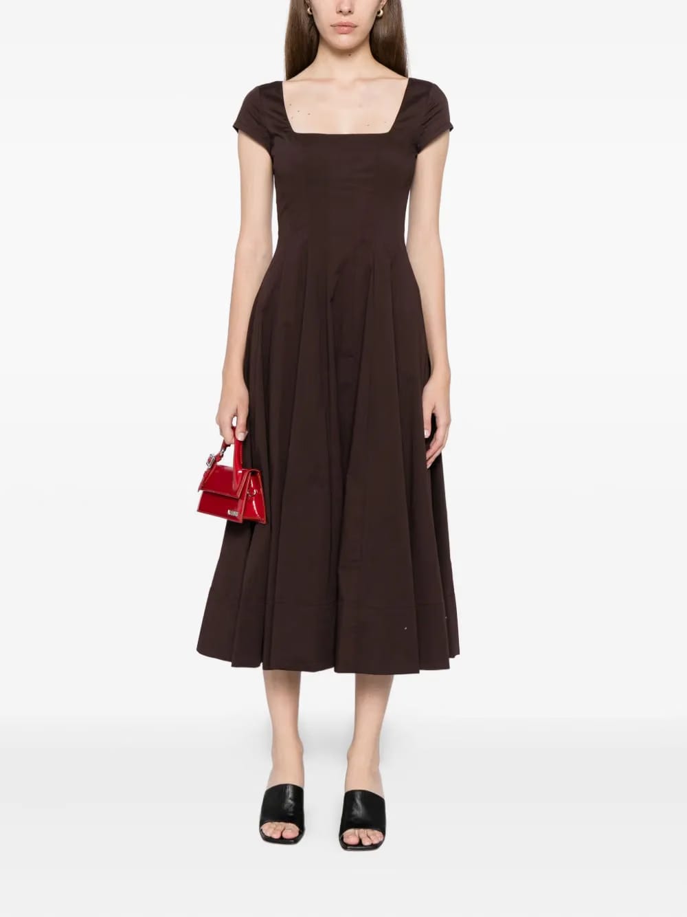 short-sleeved wells dress