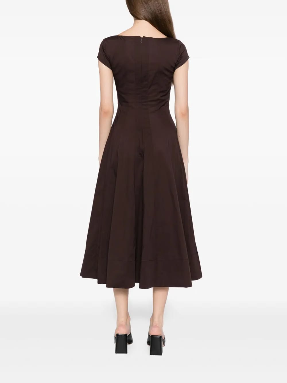 short-sleeved wells dress