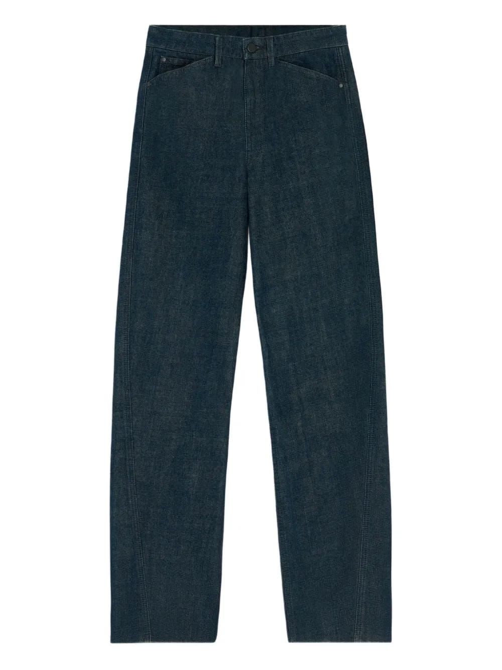 twisted five-pocket jeans