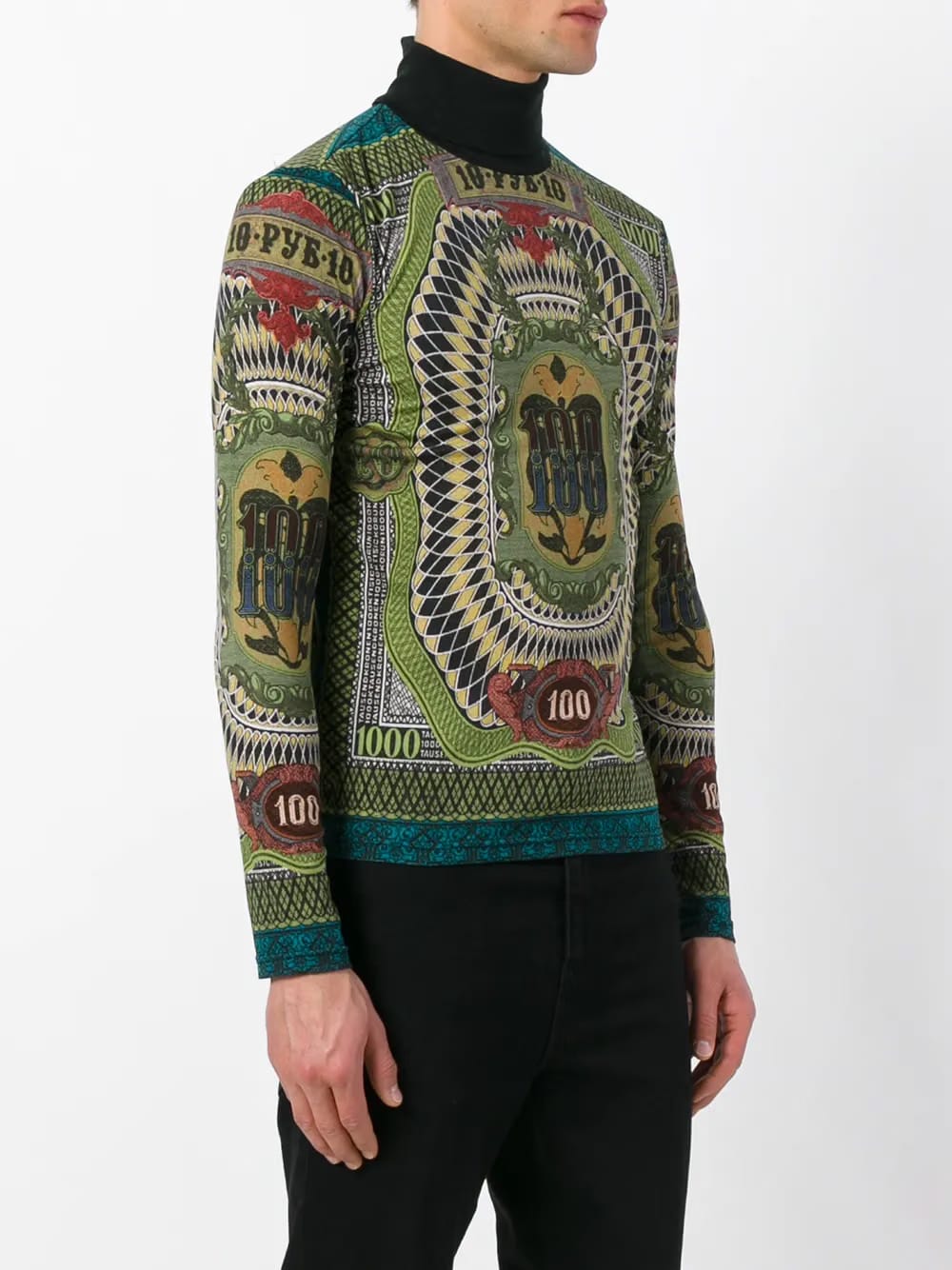 1994 roll neck 100 dollar sweater