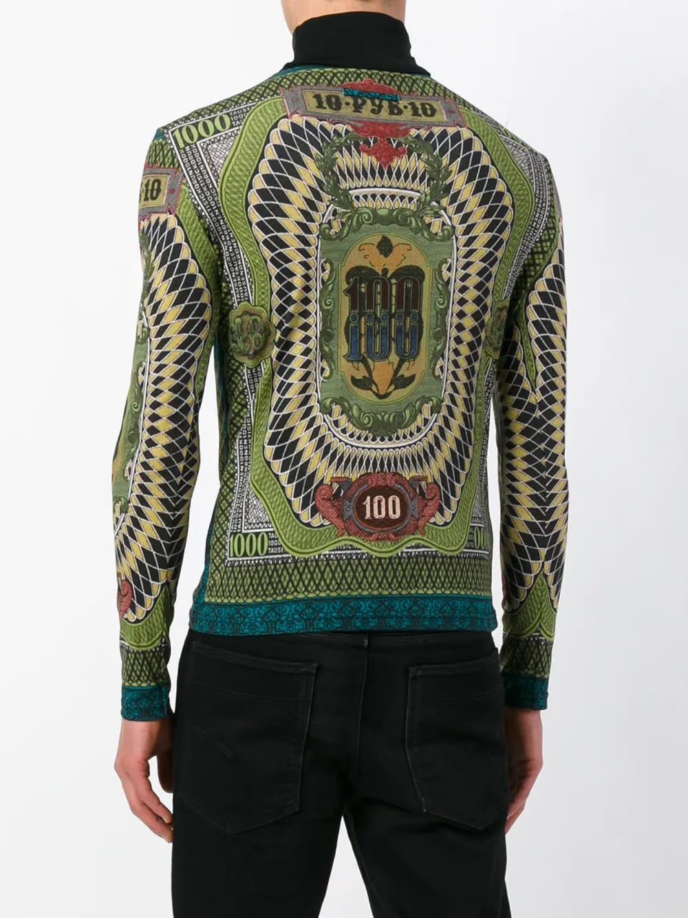 1994 roll neck 100 dollar sweater