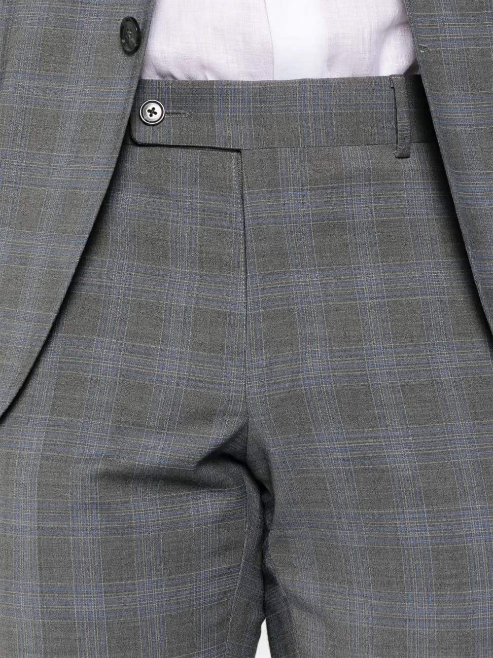 checked suit