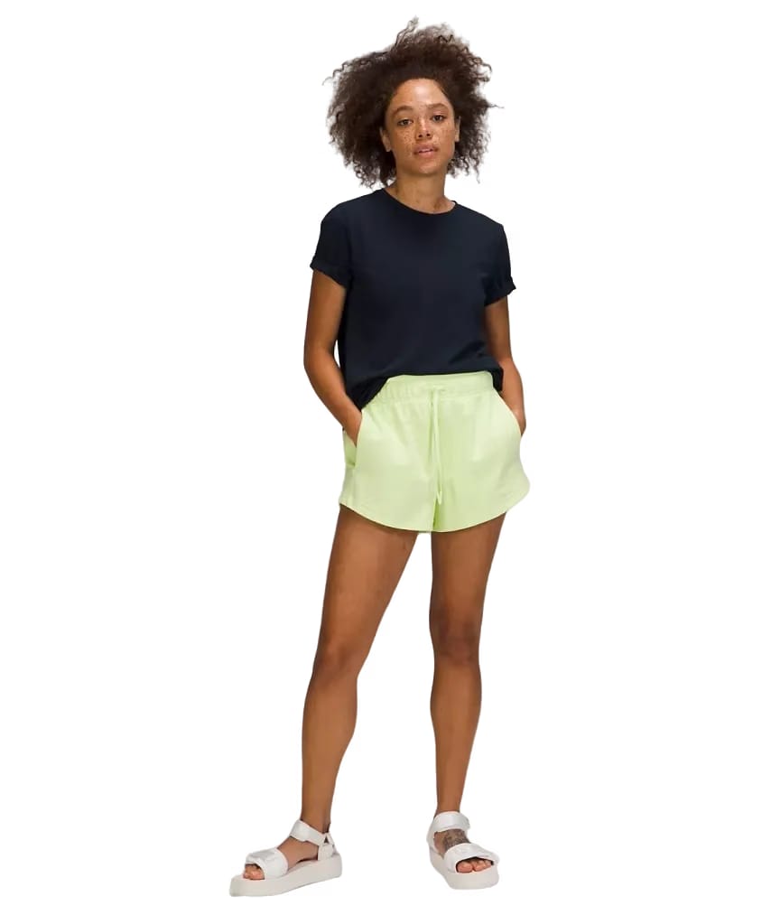 Lululemon Love Curved-Hem Crewneck T-Shirt True Navy
