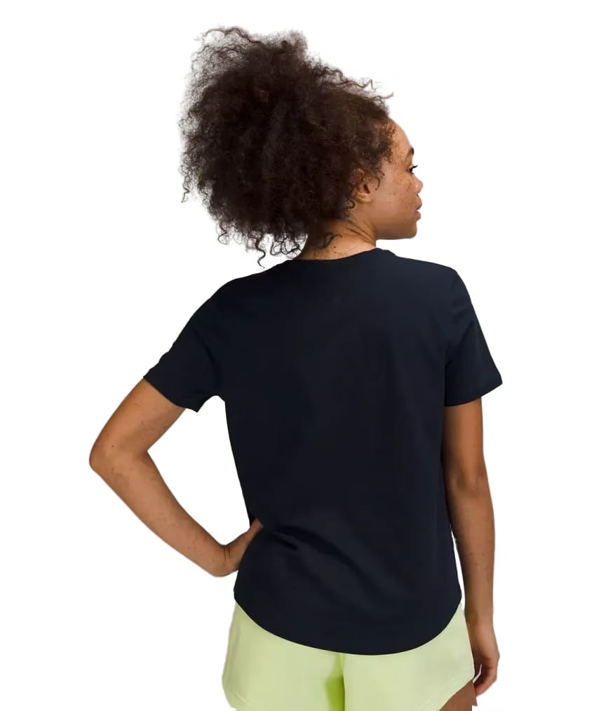 Lululemon Love Curved-Hem Crewneck T-Shirt True Navy