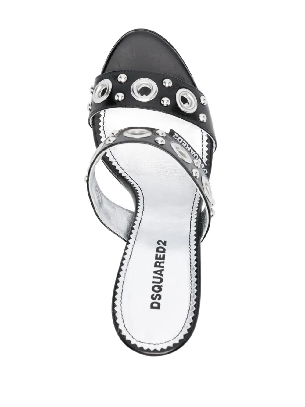 Gothic 100mm leather sandals