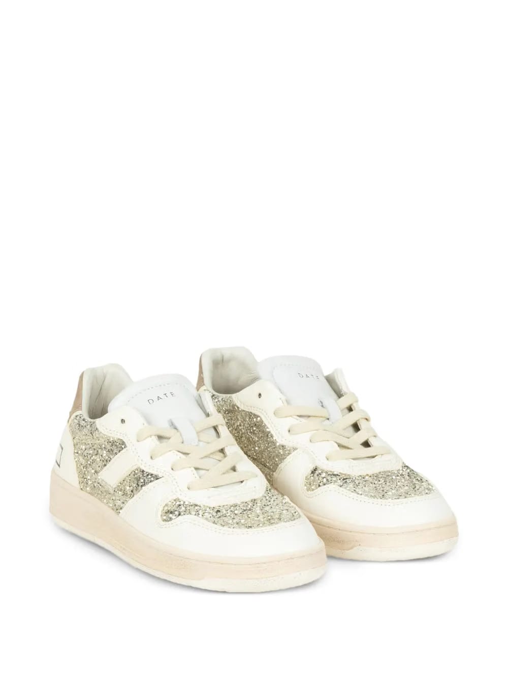 Court 2.0 glitter sneakers