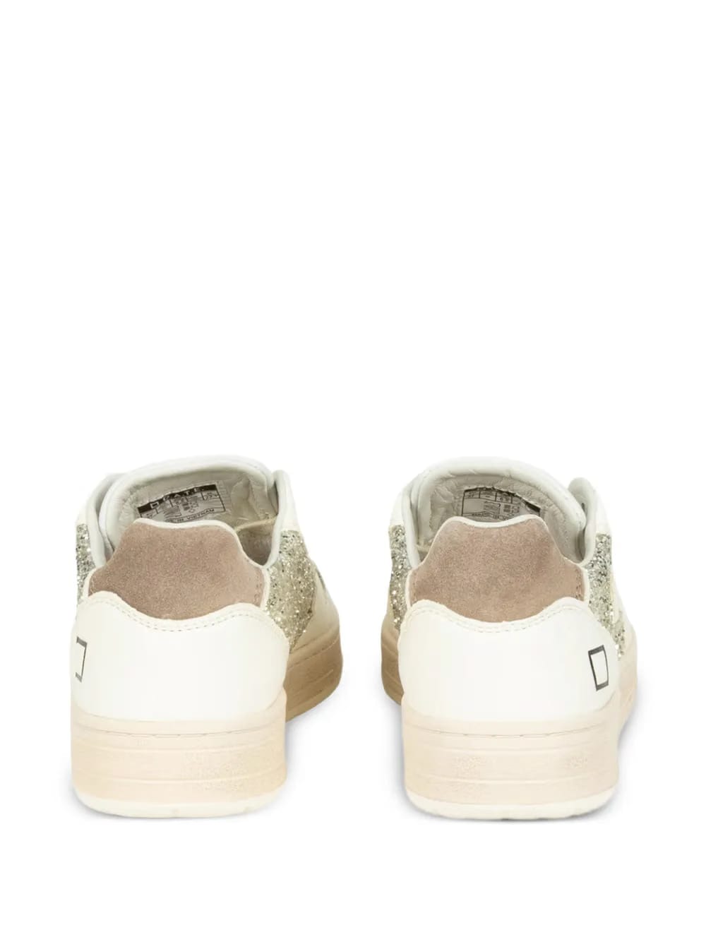 Court 2.0 glitter sneakers