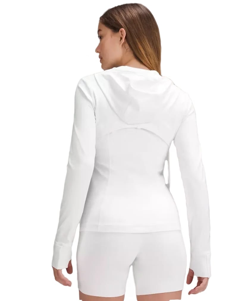 Lululemon Define Hooded Jacket Nulu White