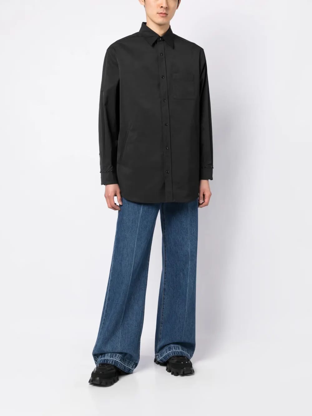 Rockstud-embellished shirt