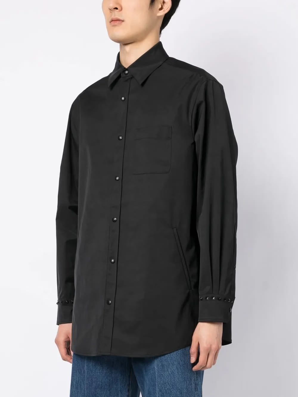 Rockstud-embellished shirt