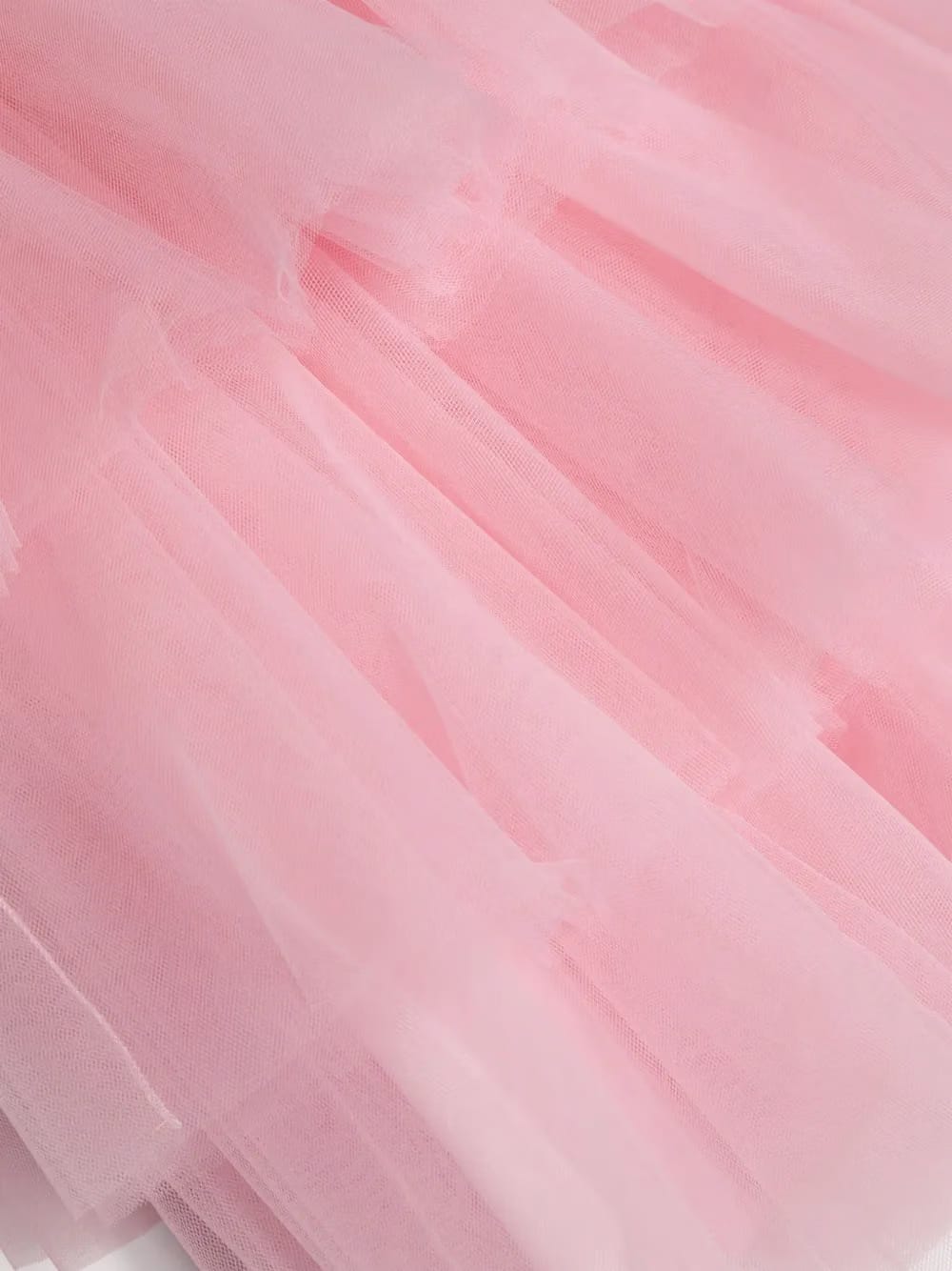 logo-waistband tulle tutu