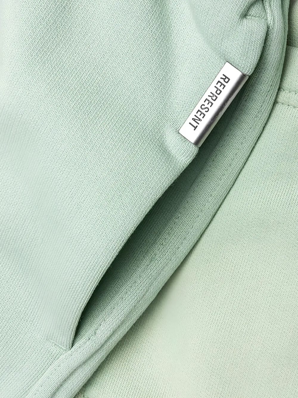 embroidered-logo pocket shorts